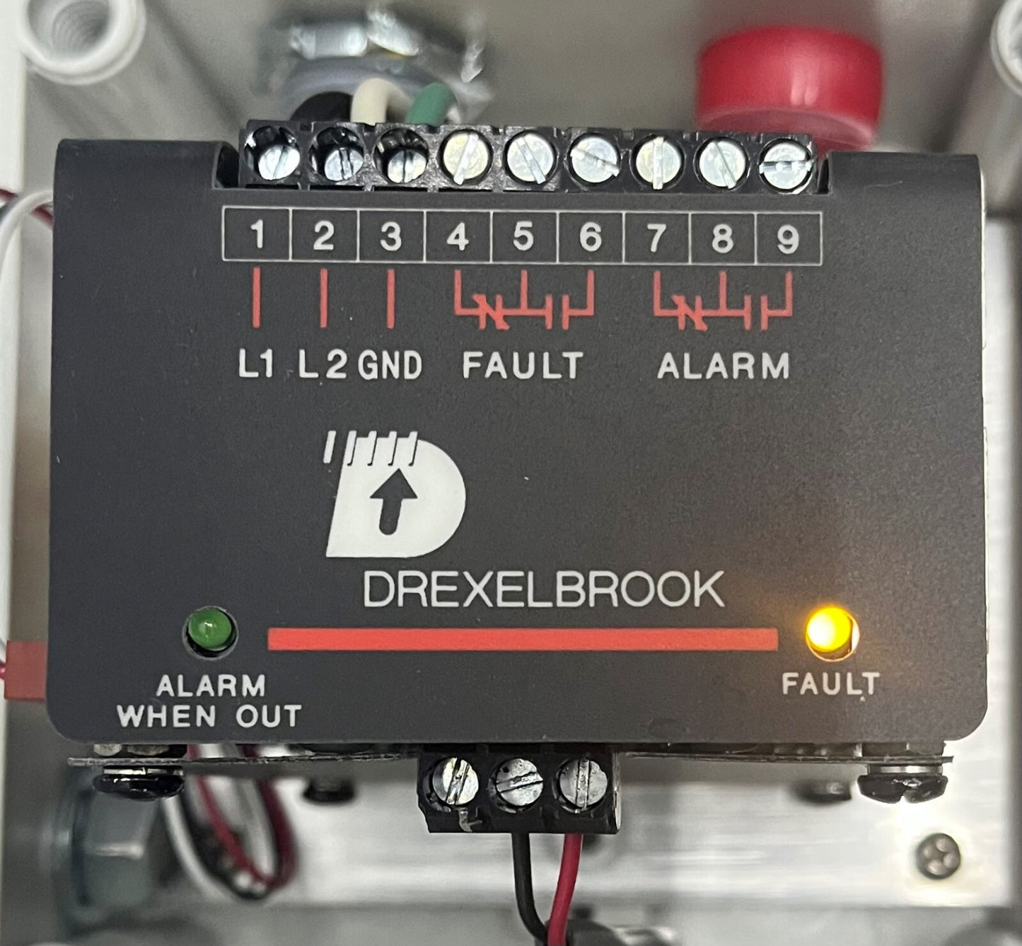 AMETEK DREXELBROOK 401-0401-001 SIGNAALONTVANGER/LUSMETER 383-1-600 /VOOR ONDERDELEN