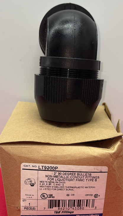 T&B THOMAS & BETTS FITTINGS LT9200P ELBOW 2” 90 DEGREE BULLET