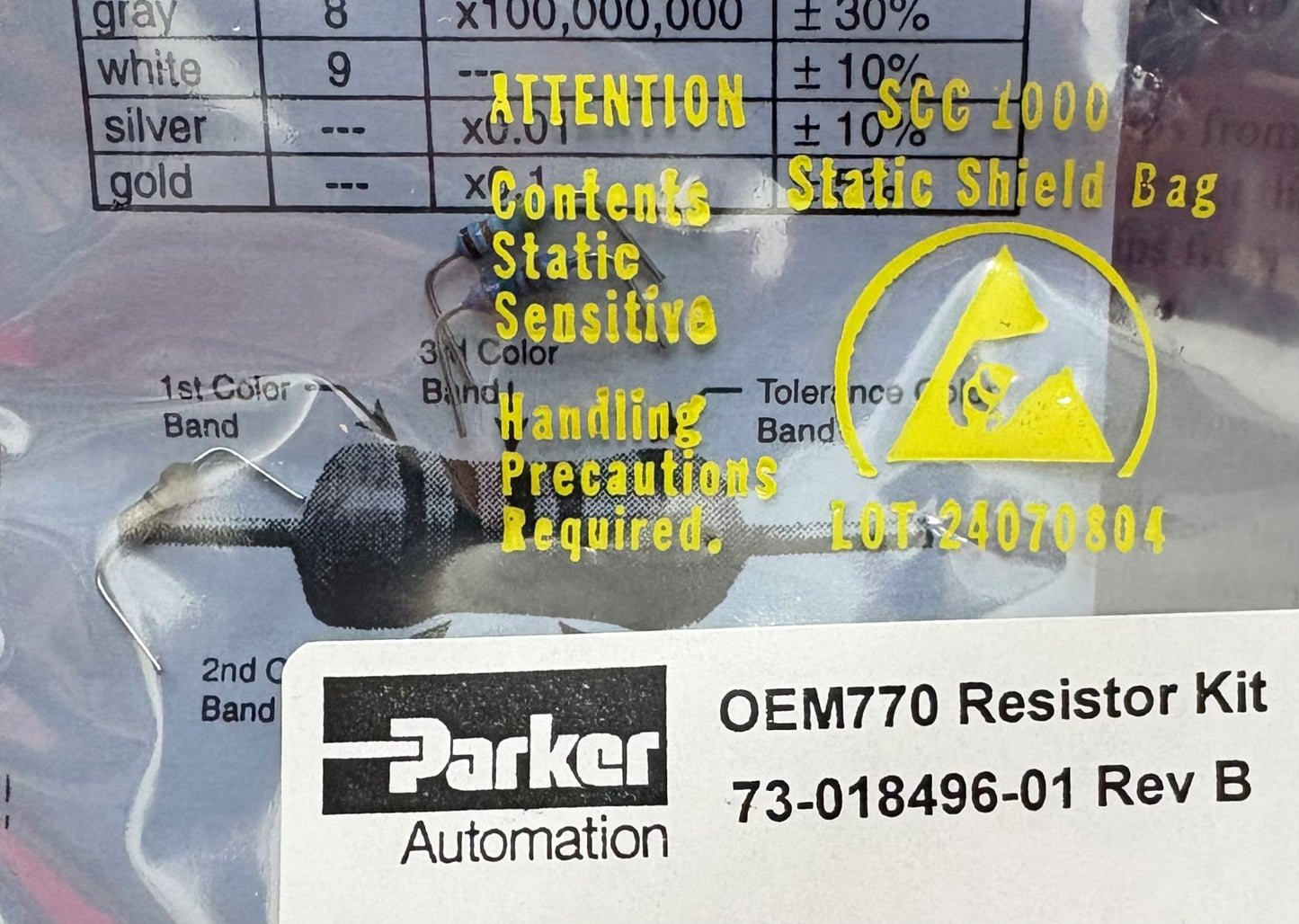 PARKER COMPUMOTOR OEM SERIES TORQUE SERVO DRIVE OEM770T w/ 73-018496-01 REV B