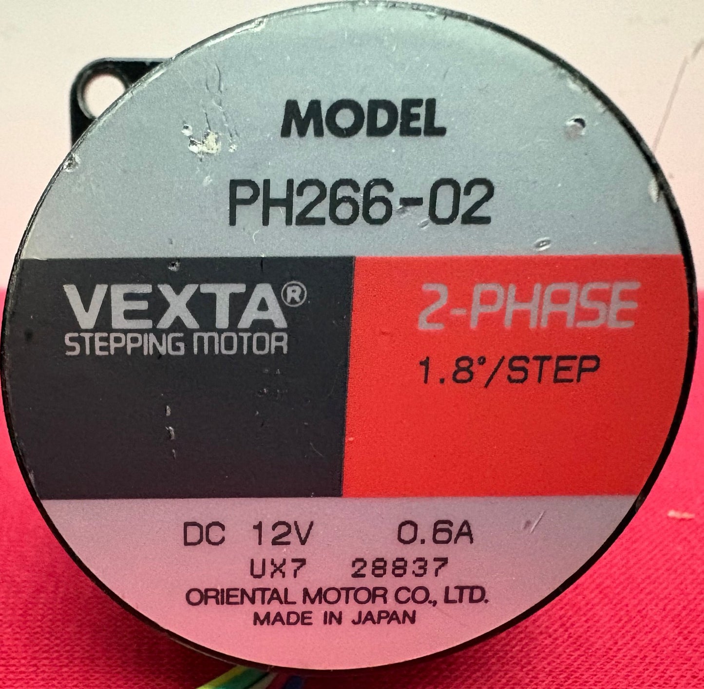 ORIENTAL MOTOR VEXTA® STEPPING MOTOR PH266-02 - 1 LOT QTY 2