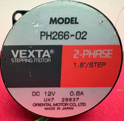 ORIENTAL MOTOR VEXTA® STEPPING MOTOR PH266-02 - 1 LOT QTY 2