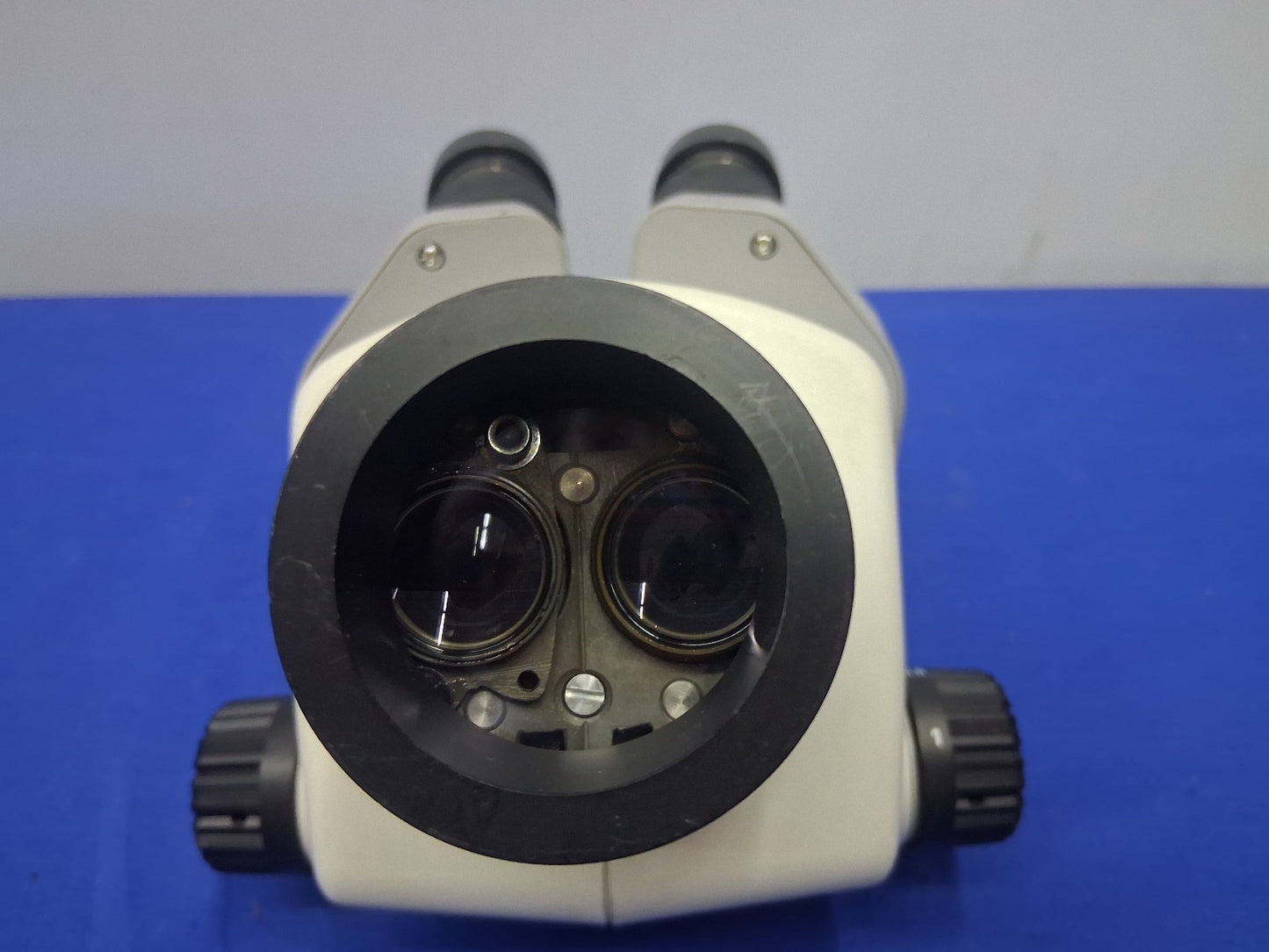 NIKON SMZ645 8-50X BINOCULAR STEREO ZOOM MICROSCOPE HEAD WITH 10X EYEPIECES
