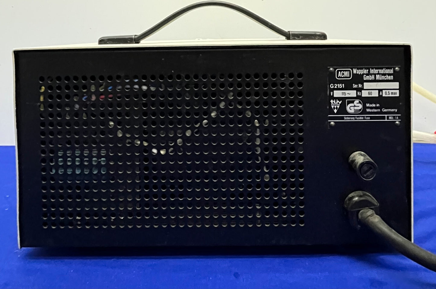 ACMI WAPPLER INT'L CFR TRANSFER-PERISTALTIKPUMPE G2151 – SIEHE BILDER/VIDEO