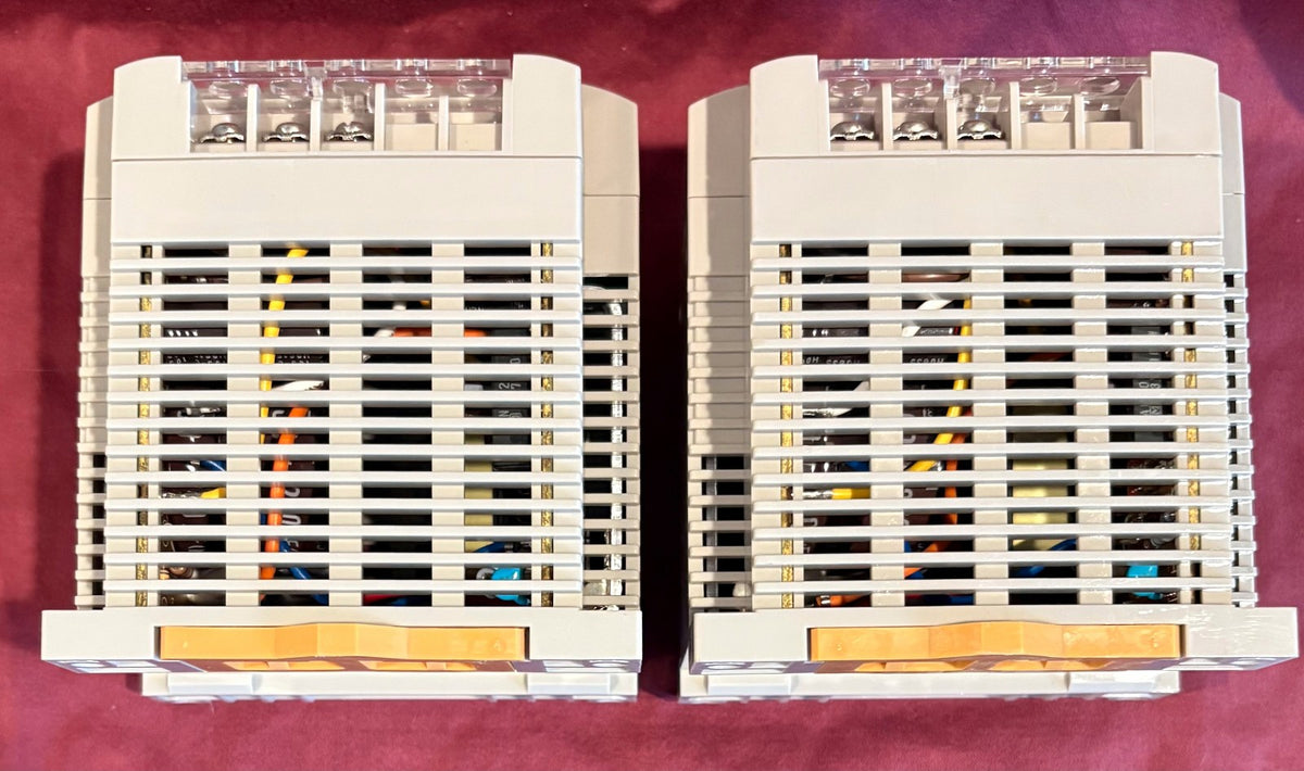 OMRON S82K-03024 POWER SUPPLY N1875 INPUT: AC100-240V OUTPUT: 24VDC -1 LOT QTY 2