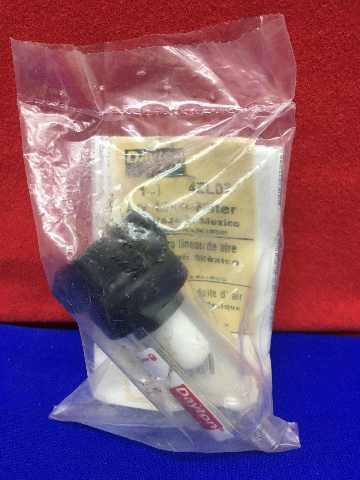 Filtre à air Dayton AZL07 1/8" à usage général 