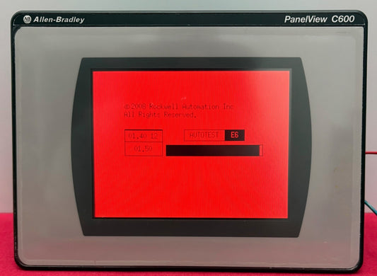 Allen-Bradley AB PANELVIEW C600 TOUCH SCREEN 2711C-T6C SER C REV A  PARTS/REPAIR