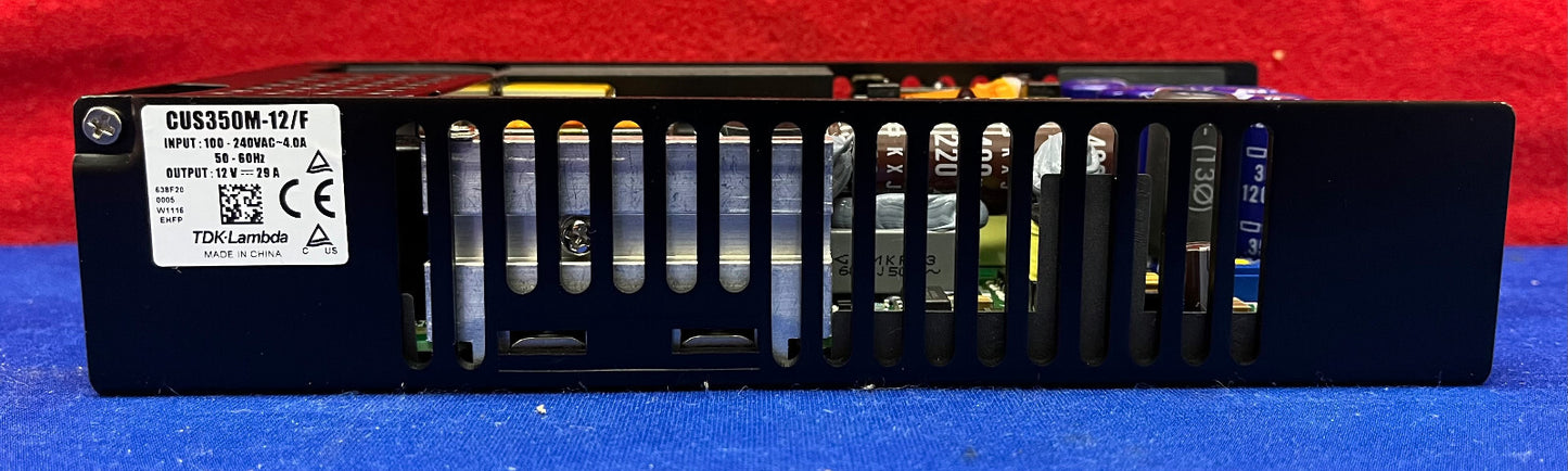 TDK-LAMBDA CUS350M-12/F SCHALTNETZTEIL EINGANG: 100-240VAC-4.0A 50/60HZ