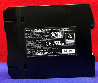 Alimentation à découpage Omron S8VK-C06024 CA 100-240 V CC 24 V