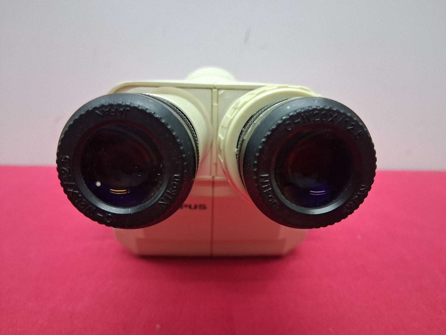 OLYMPUS SZ3060 9-40 X STEREO ZOOM MICROSCOPE HEAD WITH 10X EYEPIECES