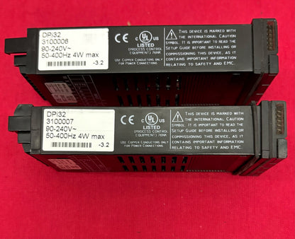 OMEGA PANEL METER DPi32 90-240V 4 DIGIT TEMPERATURE/PROCESS -QTY 2 -PARTS/REPAIR