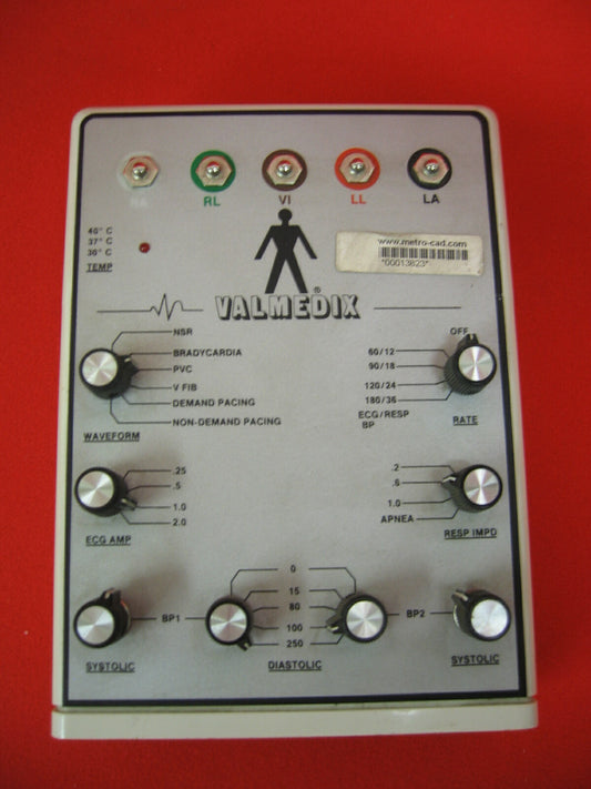 VALMEDIX EKG SIMULATOR 400 &amp; 700 SERIE