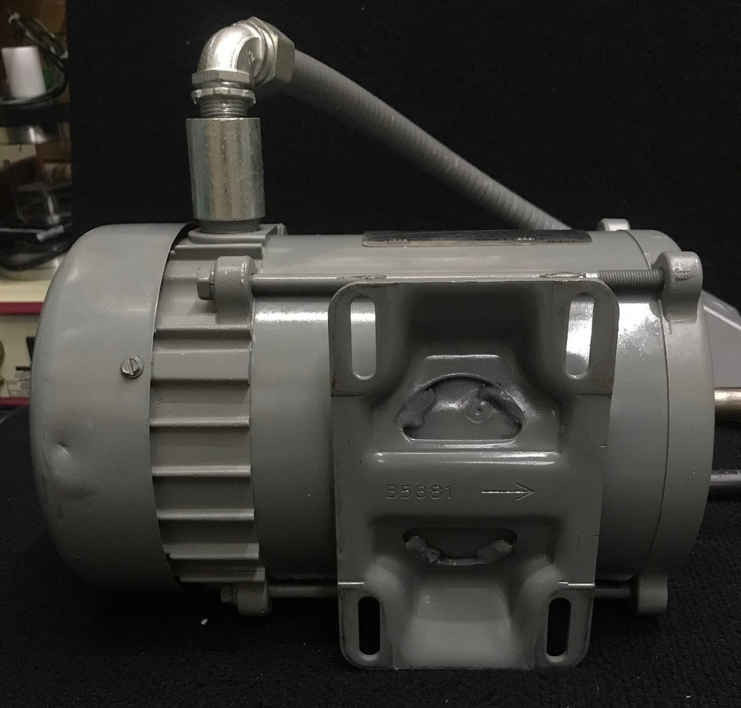 DAYTON 6K039Q HAZARDOUS LOCATION MOTOR ITEM IS USED TESTED WORKS GOOD 1/2 HP