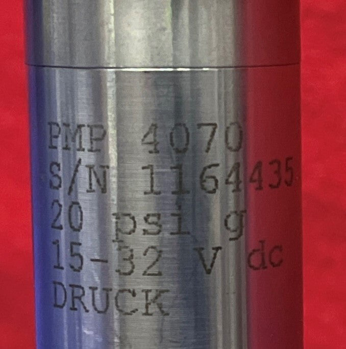 Lot of 2 Druck GE PMP 4070 Amplified Output Pressure Transducer / Hirschmann BGD