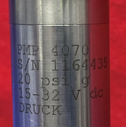Lot of 2 Druck GE PMP 4070 Amplified Output Pressure Transducer / Hirschmann BGD