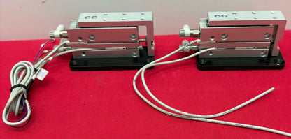 SMC MXH10-40Z 2C8-3NB PRECISION CYLINDER AIR LINEAR SLIDE w/ D-M9PW -1 LOT QTY 2