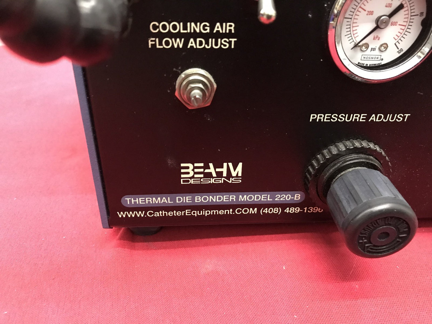 Beahm 220 B Thermal Die Bonder / Hot Jow Bonder / Split Die Bonder /TESTED/WORKS