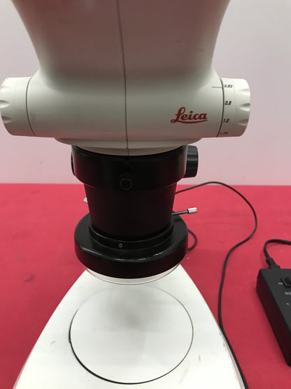 LEICA S4E STEREO ZOOM MICROSCOPE 6.3 -30 X MAGNIFICATION WITH STAND & LED LIGHT