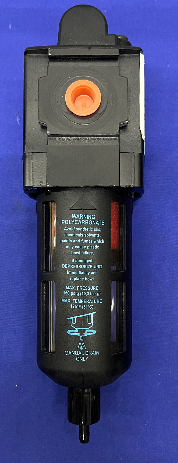 FILTRO PNEUMATICO WILKERSON M18-02-BK00 FILTRO 493090 (1) 6B263