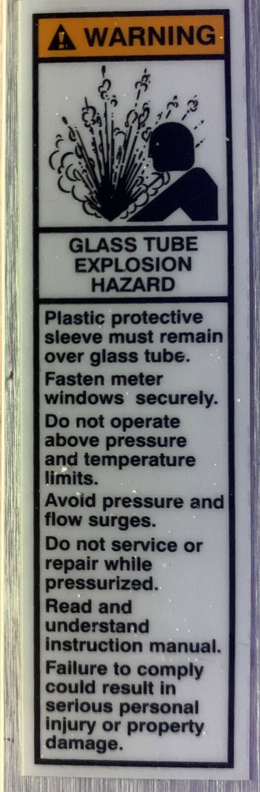 Brooks Instrument 1307FL22CK1BA Tube LPM Water Variabele Oppervlakte Flowmeter 