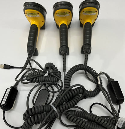 SYMBOL P302FZY-I000 BARCODE-SCANNER mit USB-KABEL ST185-0200 3er-Pack 