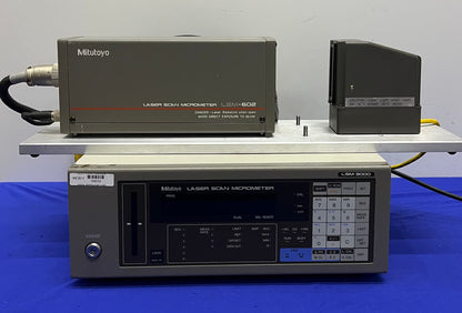 MITUTOYO LSM-3000 / LSM-602 LASER SCAN MICROMETER  FOR PARTS/REPAIR