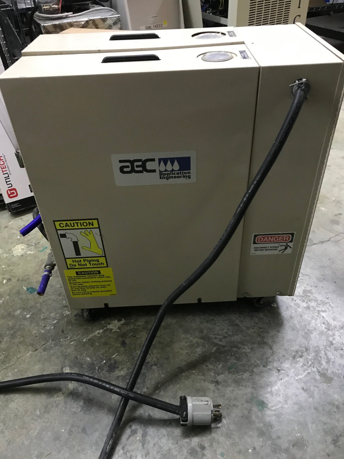 AEC APPLICATION ENGINEERING TDW01M12S3 CONTROLLER TEMPERATURA ACQUA - PER PARTI/RIPARAZIONI 