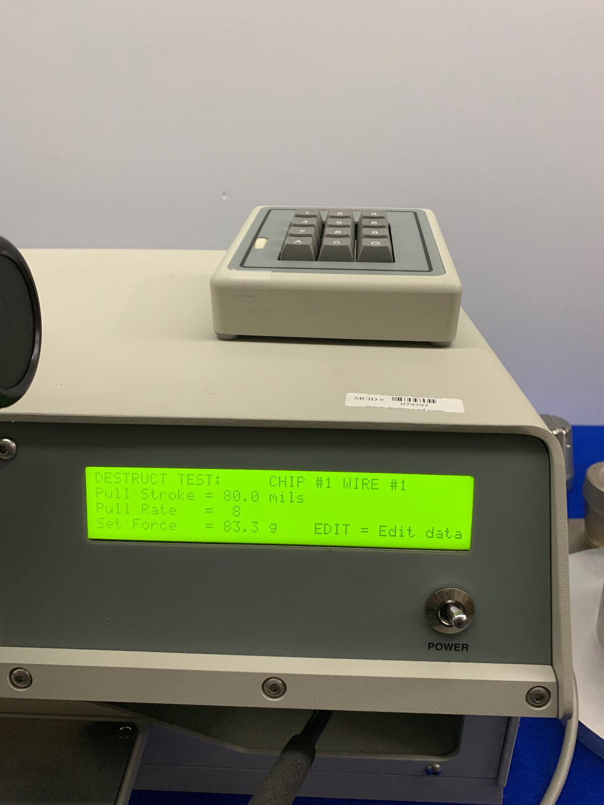 WEST-BOND 70PTC TREKTESTER MET MICROSCOOP &amp; WF10X/22 OCULAIRES