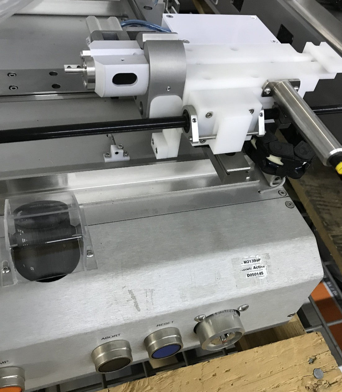 MSI FFS1075S-350 Drug Coated Balloon Pleat & Fold Machine | Used Catheter Manufacturing Equipment