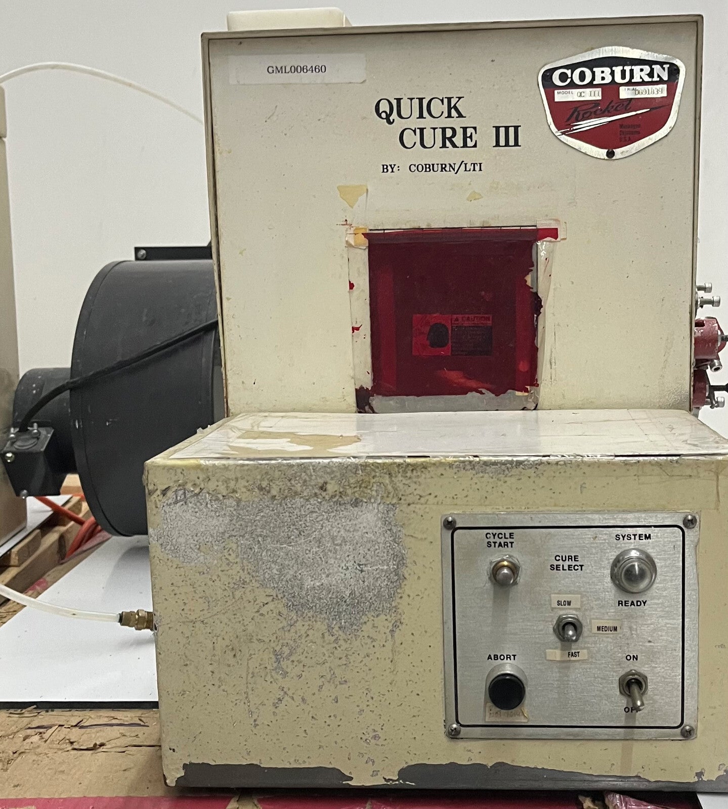 PIEZAS/REPARACIÓN DE COBURN ROCKET LTI CLEAN'n'COAT 1000 Y QUICK CURE III QCIII VINTAGE 