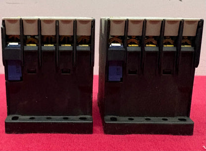 Lot of 2 TELEMECANIQUE CONTACTOR LP4K0910BW3 24V ITEMS ARE USED