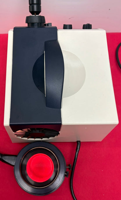 SCHOTT LEICA KL2500 LCD LIGHT SOURCE w/ NO BRAND RING-LIGHT FOR MICROSCOPE