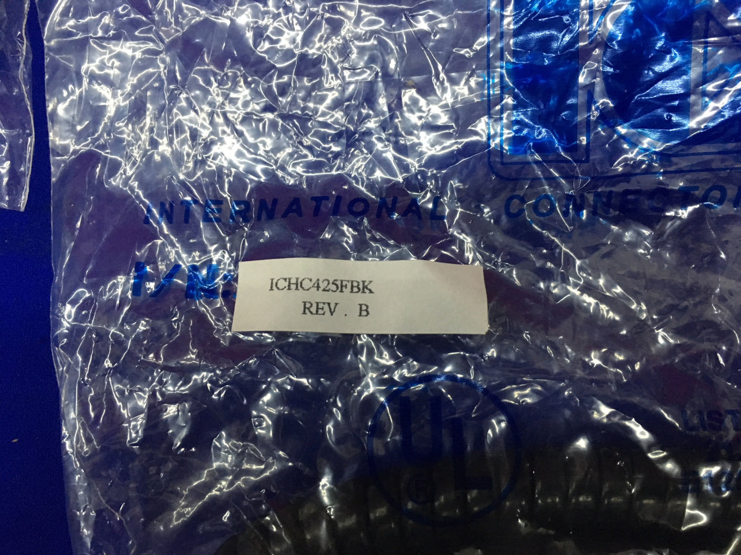 Cavo telefonico spiralato nero per cornetta GE ICC 2500BK ICHC425FBK da 25 piedi