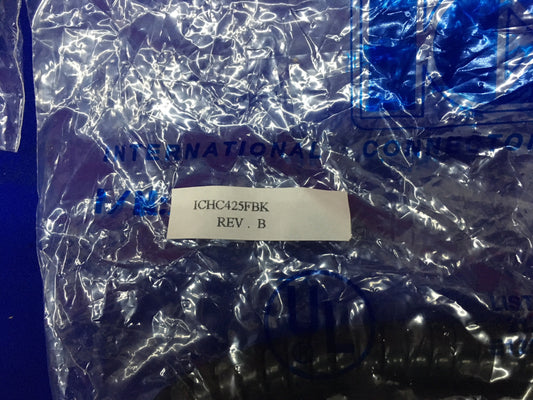 GE ICC 2500BK ICHC425FBK Spiral-Telefonkabel, 7,6 m, schwarz