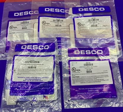 QTY 5 - DESCO 09105 WRIST STRAPS / WRISTBANDS