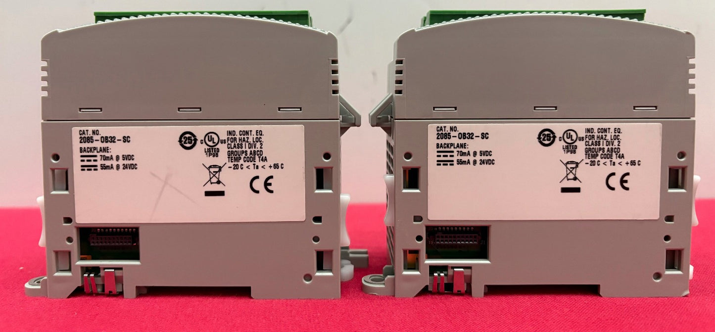 SPECTRUM CONTROLS 2085-OB32-SC 32-CHANNEL 2085 MICRO800 EXPANSION I/O - QTY 2