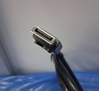 C2G 54432 3FT DISPLAY PORT MALE TO HD MALE PASSIVE ADAPTER CABLE 4K 30 HZ NEW