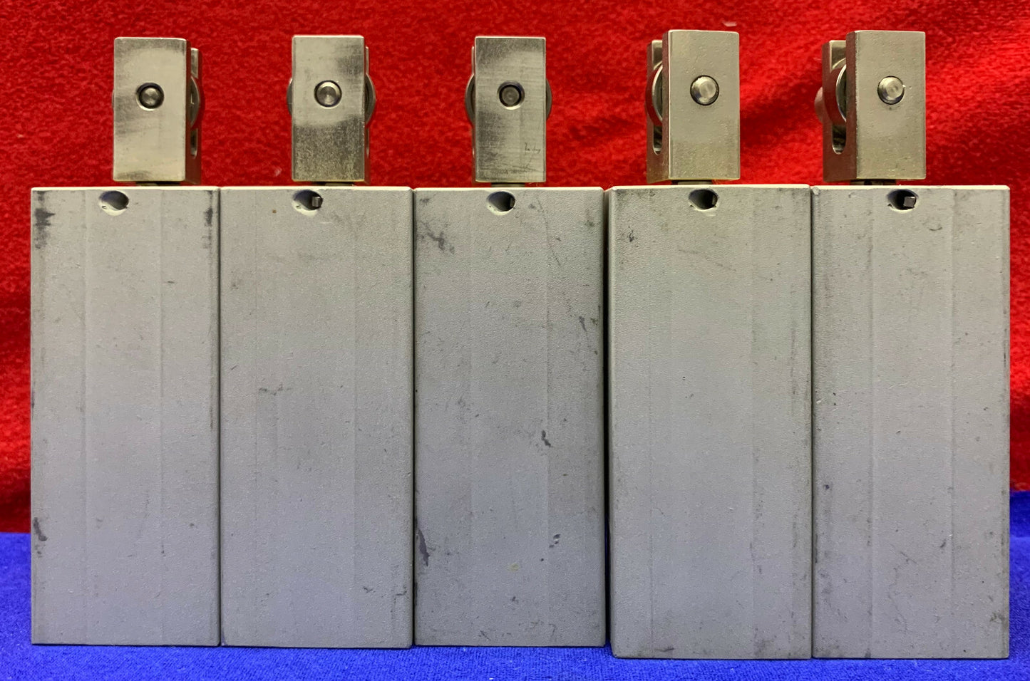 PNEUMATISCHE LUFTZYLINDER AS34X2 VON COMPACT AIR PRODUCTS. VERKAUF ALS 1 LOT MIT 5 STÜCK