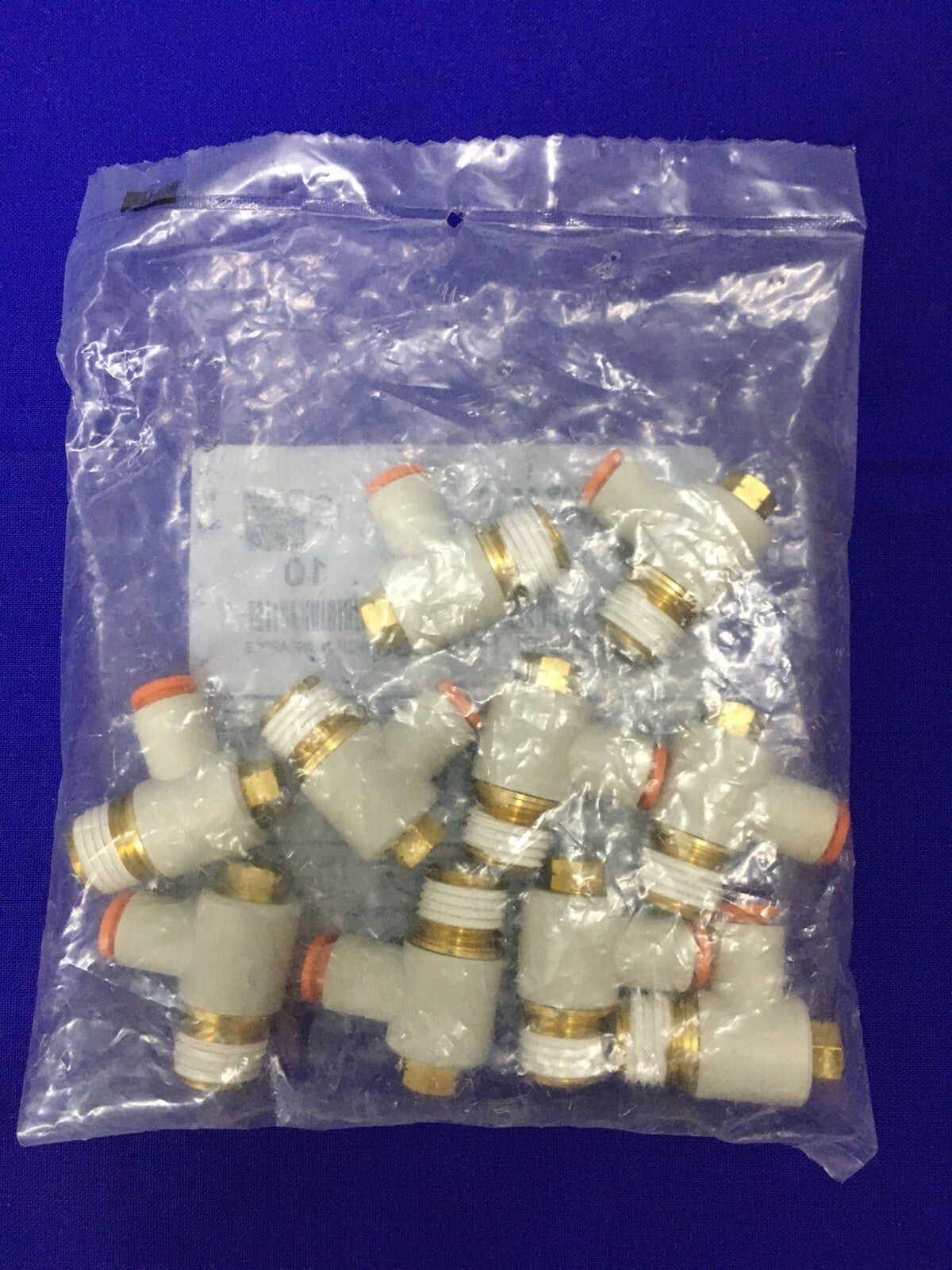 1 Paket mit 10 Stück – SMC KQ2V07-35AS-Armaturen, Uni-Außengewinde, Winkelstück 