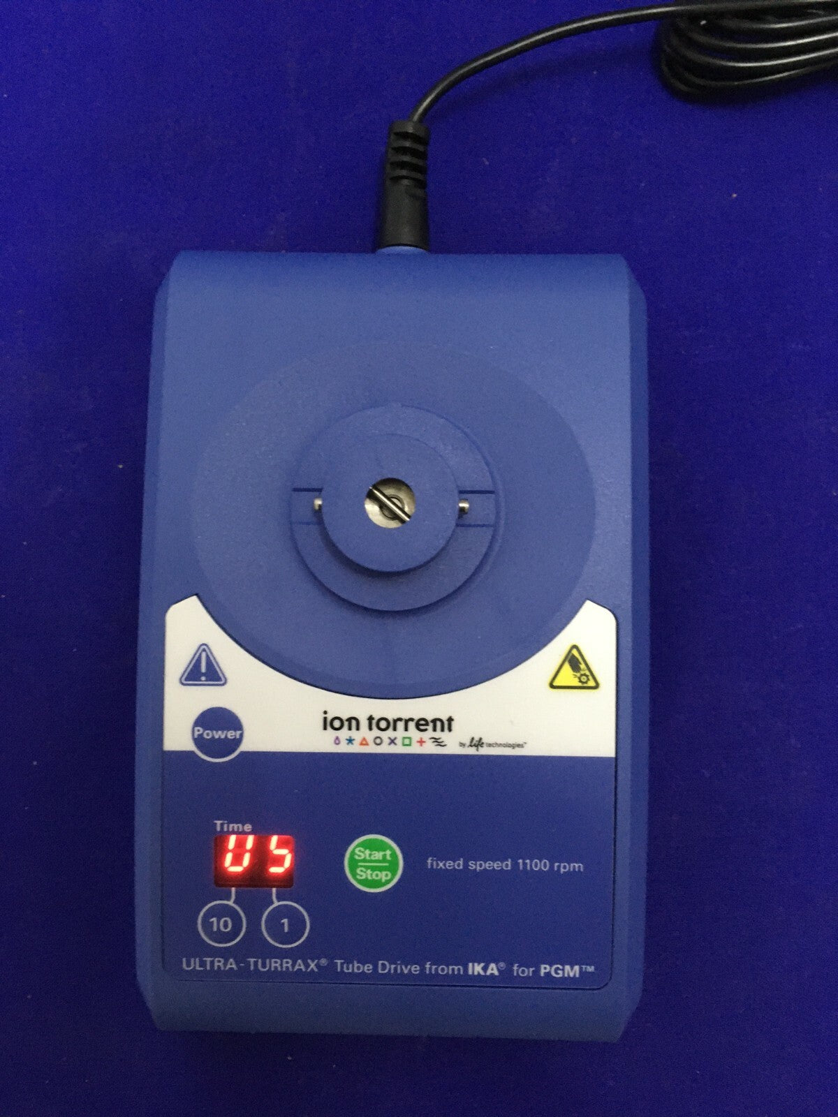 IKA ® UT TD (ION TORRENT) ULTRA-TURRAX ® BUIZENAANDRIJVING 24V 800mA 