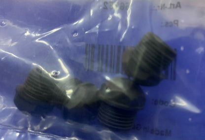 Murr Elektronik 品番 56952 M12 ブラインド キャップ 23 パック (1 袋あたり 4 個) 