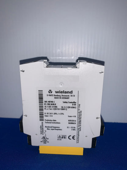 WIELAND SNS 4074K-C SAFETY CONTROLLER D-01
