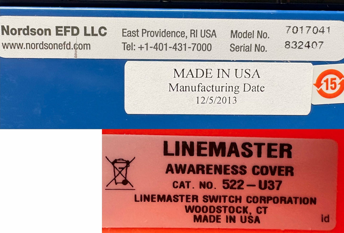 NORDSON EFD ULTIMUS™  I 70170 FLUID DISPENSER w/ FOOT PEDAL