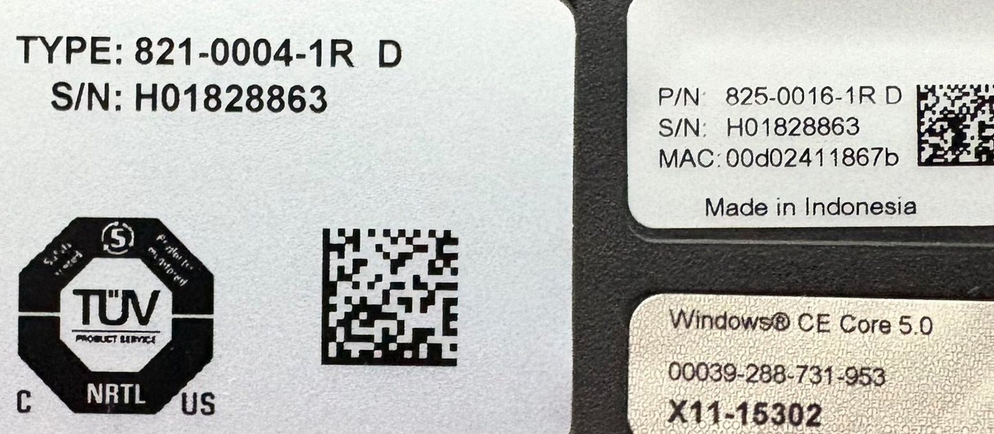 COGNEX VISIONVIEW 700 7” COLOR TOUCHSCREEN 821-0004-1R D PANEL