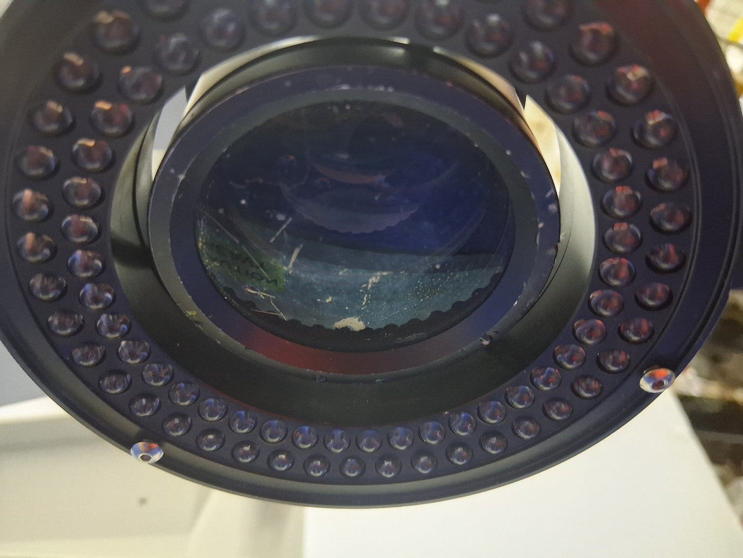 OLYMPUS SZX7 8-56 X SZX-TB1 TILTING ERGONOMIC BINOCULAR MICROSCOPE DF PL 0.75X-4