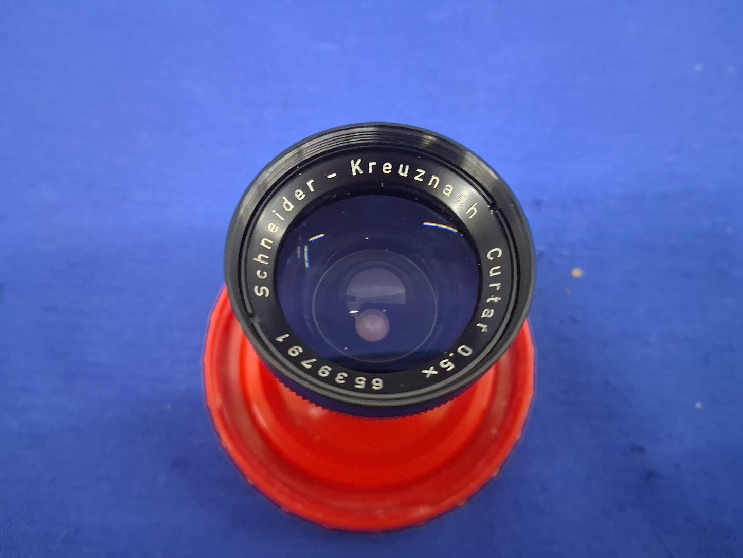Vintage Schneider-Kreuznach Curtar 0.5x Objective lens Eumig