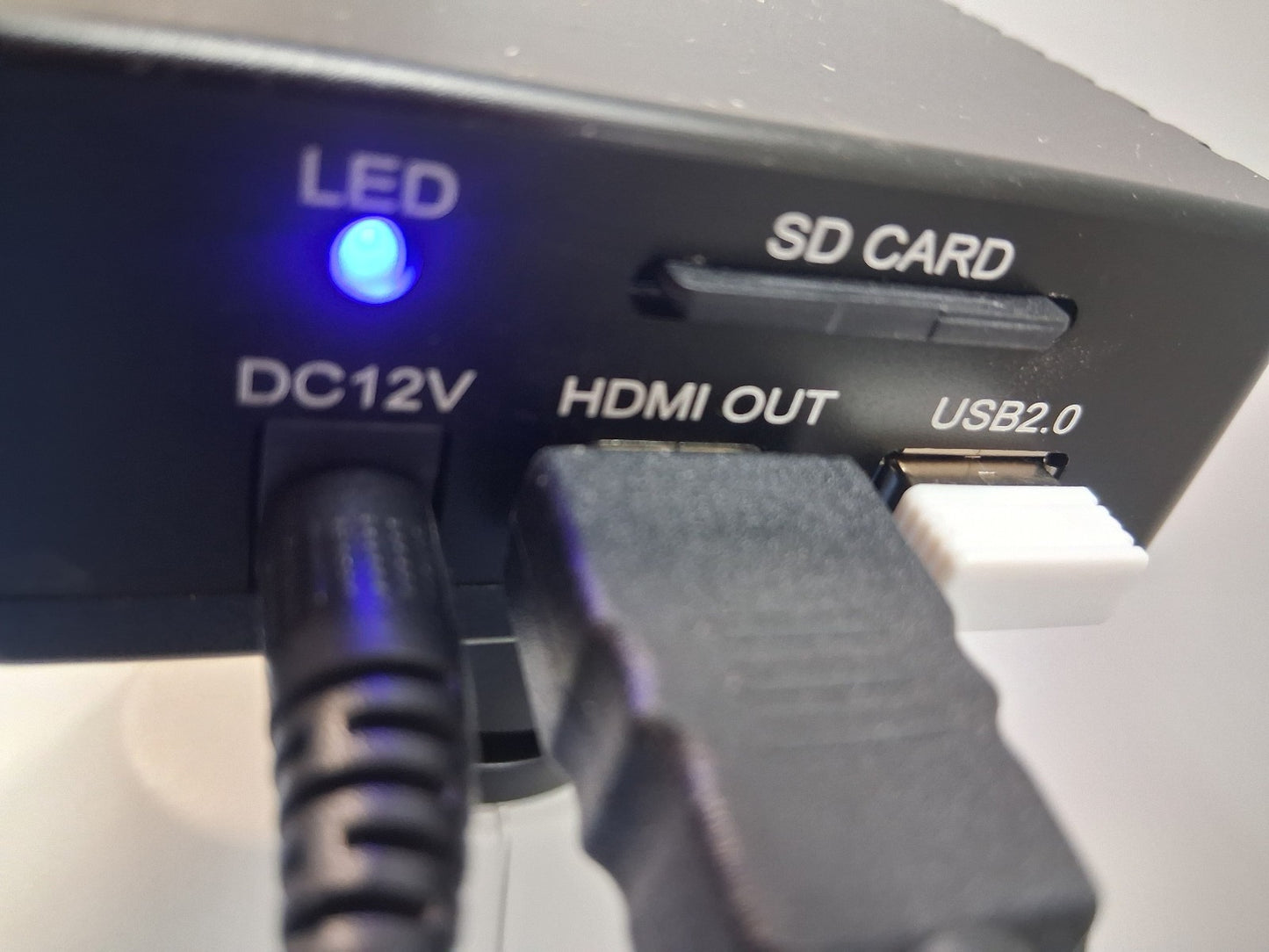 USED MMBT TS-NL Track Stand LED HDMI Microscope Unit 17 8-50X CAMERA & LED LIGHT
