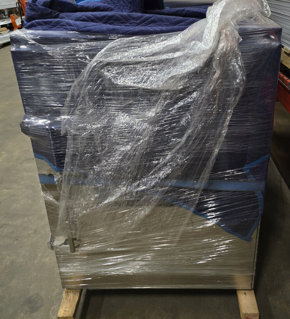 CAJA DE PASO A TRAVÉS DE CARRITO/MONTAJE EN PISO DE 6' DE CLEAN AIR PRODUCTS.