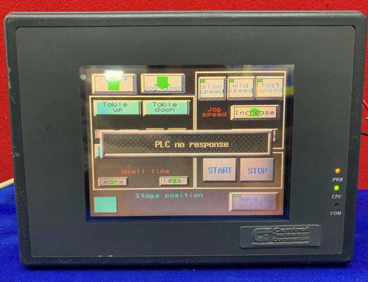 CTC Control Technology Corp Touchscreen Display 4275 MMIs Operator Interface