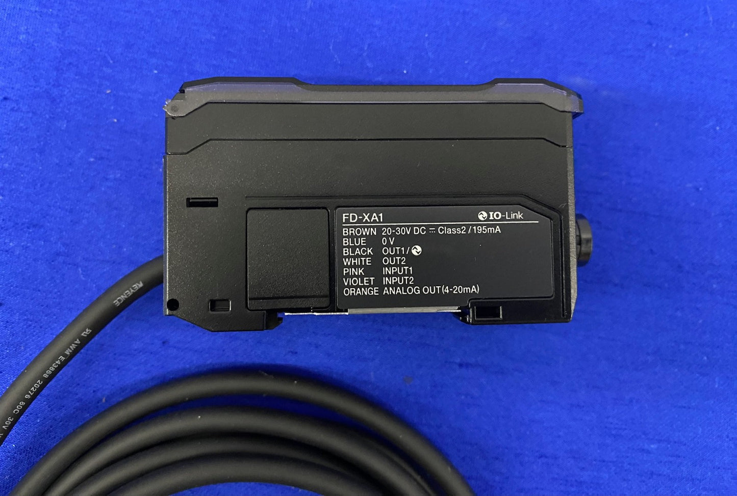 KEYENCE FD-XA1 FDXA1 160XA1 #1A910382A FLOW GAUGE GAGE