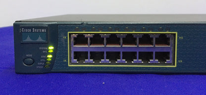 CISCO SYSTEMS 3500 SERIES XL SN FAB0536V17D 24 PORT ETHERNET ROUTER 48 VDC & 12